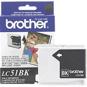  Brother LC51BK ( Brother LC-51BK ) InkJet Cartridge