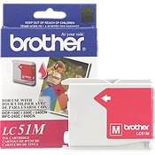  Brother LC51M ( Brother LC-51M ) InkJet Cartridge