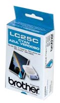  Brother LC25C Cyan InkJet Cartridge