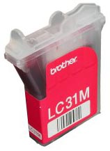 Brother LC31M Magenta InkJet Cartridge