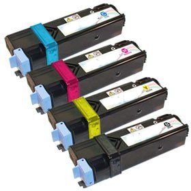  Dell 330-1433 / 330-1436 / 330-1437 / 330-1438 ( Dell T109C / T106C / T107C / T108C ) Compatible Laser Toner Cartridge Combo Pack -  Magenta / Black / Cyan / Yellow 