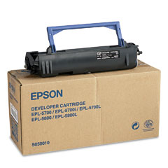  Epson S050010 Black Laser Toner Cartridge - Black