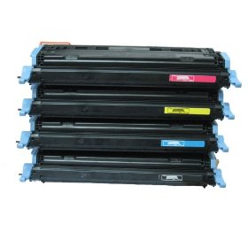  Hewlett Packard HP Compatible Laser Toner Cartridges MultiPack (Q6000A/Q6001A/Q6002A/Q6003A)