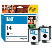  Hewlett Packard HP C9330FN ( HP 14 ) InkJet Cartridge Twin Pack