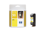  Hewlett Packard HP 51650Y Yellow Inkjet Cartridge