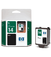  Hewlett Packard HP C5011AN ( HP 14 Black ) Inkjet Cartridge