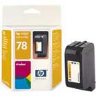 Hewlett Packard HP C6578D ( HP 78 ) Regular Tri-Color Inkjet Cartridges