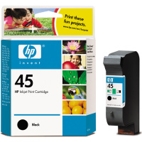 Hewlett Packard HP 51645A ( HP 45 ) Black Inkjet Cartridge