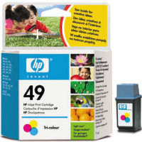 Hewlett Packard HP 51649A ( HP 49 ) Regular Size Color InkJet Cartridge