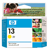 Hewlett Packard HP C4817A ( HP 13 Yellow ) InkJet Cartridge