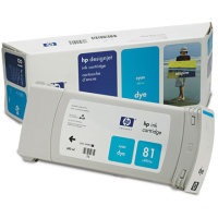 Hewlett Packard HP C4931A ( HP 81 ) Cyan Dye Inkjet Cartridge