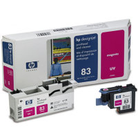  Hewlett Packard HP C4962A ( HP 83 ) Magenta Printhead InkJet Cartridge with Printhead cleaner