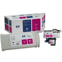 Hewlett Packard HP C4992A ( HP 81 ) InkJet Cartridge / Printhead / Cleaner