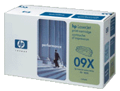  Hewlett Packard C3909X ( HP 09X ) Black Microfine Print Laser Toner Cartridge