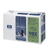  Hewlett Packard HP 92298X ( HP 98X ) High Capacity Black Laser Toner Cartridge - Black High Capacity