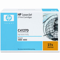  Hewlett Packard HP C4127D ( HP 27X ) Laser Toner Cartridges - Black High Capacity