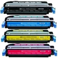  Hewlett Packard HP CB400A / CB401A / CB402A / CB403A Compatible Laser Toner Cartridges - MultiColor