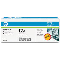  Hewlett Packard HP Q2612AD ( HP 12A ) Laser Toner Cartridge Dual Pack - Black