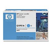  Hewlett Packard HP Q5951A Laser Toner Cartridge - Cyan