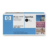  Hewlett Packard HP Q6470A Laser Toner Cartridge - Black