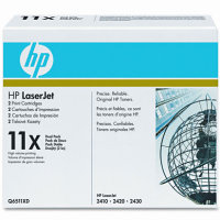  Hewlett Packard HP Q6511XD ( HP 11X ) Laser Toner Cartridges - Black