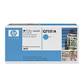  Hewlett Packard HP Q7581A Laser Toner Cartridge - Cyan