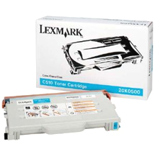  Lexmark 20K0500 Cyan Laser Toner Cartridge