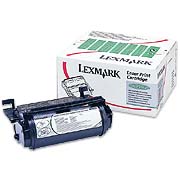  Lexmark 12A5845 High Yield Black Laser Toner Cartridge - Black High Capacity