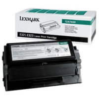  Lexmark 12A7400 Black Return Program Laser Toner Cartridge