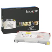  Lexmark 20K1402 High Capacity Yellow Laser Toner Cartridge - Yellow High Capacity