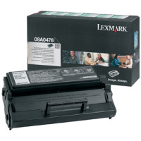  Lexmark 08A0478 Black Laser Toner Cartridge - High Yield Prebate - Black High Capacity