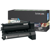  Lexmark 10B042C High Yield Cyan PREBATE Laser Toner Cartridge - Cyan High Capacity