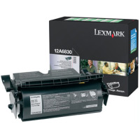  Lexmrark 12A6830 Black PREBATE Laser Toner Cartridge