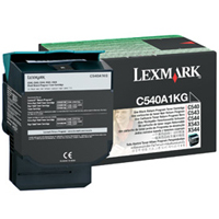  Lexmark C540A1KG Laser Toner Cartridge - Black