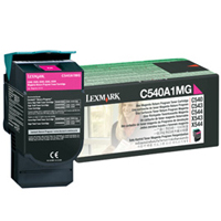  Lexmark C540A1MG Laser Toner Cartridge - Magenta