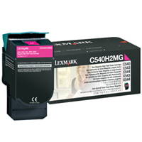  Lexmark C540H2MG Laser Toner Cartridge - Magenta High Capacity