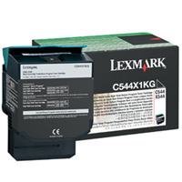  Lexmark C544X1KG Laser Toner Cartridge - Black High Capacity