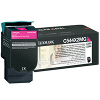  Lexmark C544X2MG Laser Toner Cartridge - Magenta High Capacity