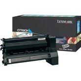  Lexmark C7700CH Laser Toner Cartridge - Cyan High Capacity