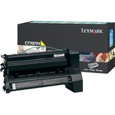  Lexmark C7700YH Laser Toner Cartridge - Yellow High Capacity