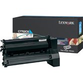  Lexmark C7702CS Laser Toner Cartridge - Cyan