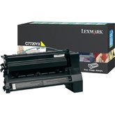  Lexmark C7720YX Laser Toner Cartridge - Yellow Extra High Capacity