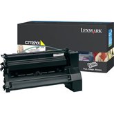  Lexmark C7720YX Laser Toner Cartridge - Yellow Extra High Capacity