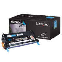  Lexmark X560H2CG Laser Toner Cartridge - Cyan High Capacity