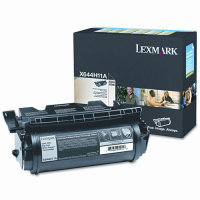 Lexmark X644H11A Laser Toner Cartridge - Black High Capacity