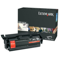  Lexmark X651A21A Laser Toner Cartridge - Black