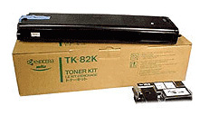 Kyocera Brand TK-82K Black Toner for FS8000C, FS8000CD, FS8000CDN, FS8000CN (25,000 page yield)