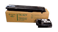 Kyocera Brand TK-82Y (37009335) Yellow Toner for FS8000C, FS8000CD, FS8000CDN, FS8000CN (25,000 page yield)