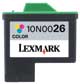  Lexmark 10N0026 ( Lexmark #26 ) Tri-Color Professionally Remanufactured Inkjet Cartridge