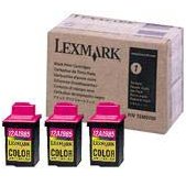  Lexmark 15M0101 ( Lexmark Tri-Pack #85 ) High Capacity Color InkJet Cartridges